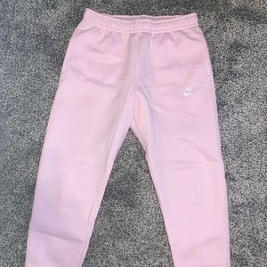 Men Nike Joggers, size Medium, baby pink